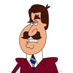 How to Draw Rex Bordeaux from Atomic Puppet