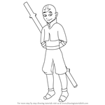 How to Draw Aang from Avatar The Last Airbender