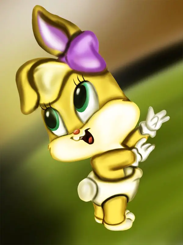 Learn How to Draw Baby Lola from Baby Looney Tunes (Baby Looney Tunes