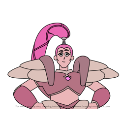 How to Draw Angel Royale from Battle Kitty