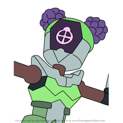 How to Draw Aon from Battle Kitty