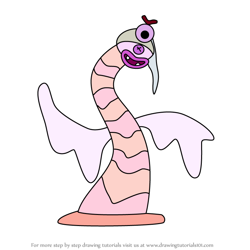 How to Draw Mirage Monster from Battle Kitty