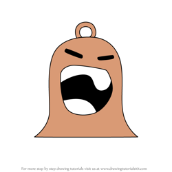 How to Draw Bell from Battle for Dream Island