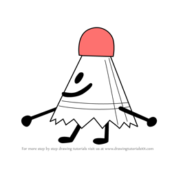 How to Draw Birdie from Battle for Dream Island