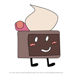 How to Draw Cake from Battle for Dream Island
