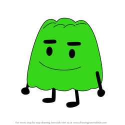 How to Draw Gelatin from Battle for Dream Island