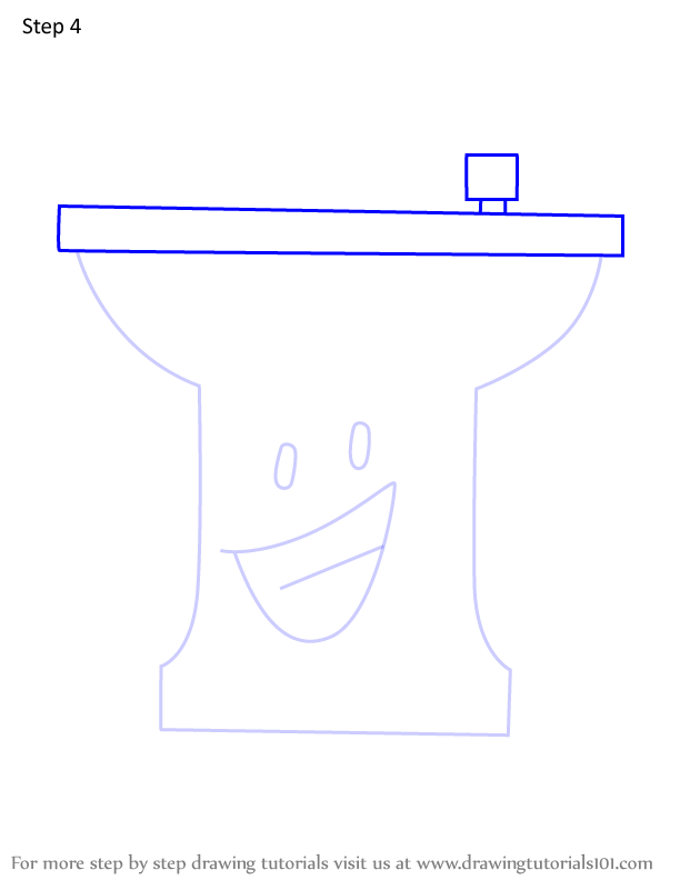 How to Draw Kitchen Sink from Battle for Dream Island (Battle for Dream ...