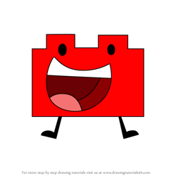 How to Draw Lego Brick from Battle for Dream Island