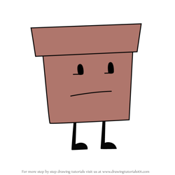 How to Draw Plant Pot from Battle for Dream Island