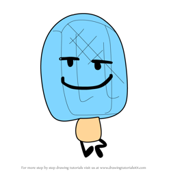 How to Draw Popsicle from Battle for Dream Island