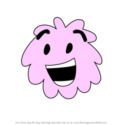 How to Draw Puffball from Battle for Dream Island