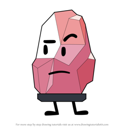 How to Draw Salt Lamp from Battle for Dream Island