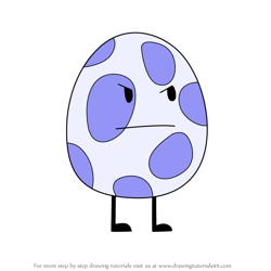 How to Draw Yoshi Egg from Battle for Dream Island