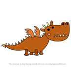 How to Draw Dave from Ben & Holly's Little Kingdom