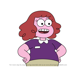 How to Draw Cinema Galaxy usher from Big City Greens