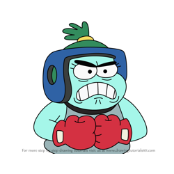 How to Draw Donowitz from Big City Greens