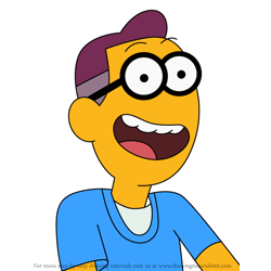 How to Draw Dr. Enamel from Big City Greens