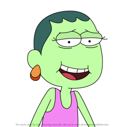 How to Draw Kara Karaoke from Big City Greens