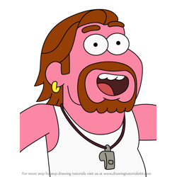 How to Draw Lifeguard from Big City Greens
