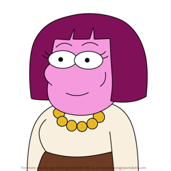 How to Draw Mrs. Sato from Big City Greens