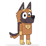 How to Draw Gruber from Bluey