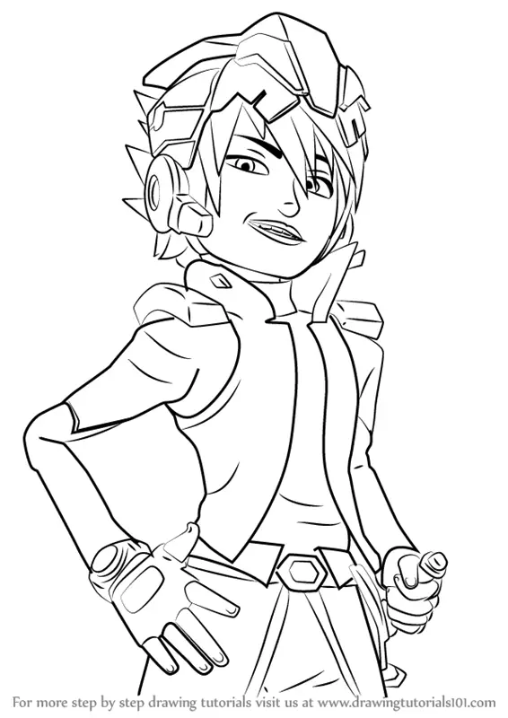Mewarnai Boboiboy Galaxy Coloring Pages How To Drawing And Coloring ...