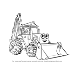 How to Draw Scoop from Bob the Builder 2015