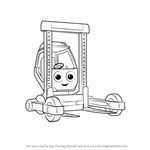 How to Draw Shifter from Bob the Builder 2015