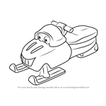 How to Draw Scoot from Bob the Builder