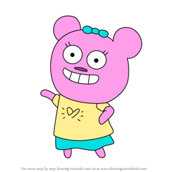 How to Draw Bissy Bear from Bossy Bear