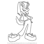 How to Draw Tiffany Turlington from Brandy & Mr. Whiskers