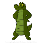 How to Draw Alligator from Bunnicula
