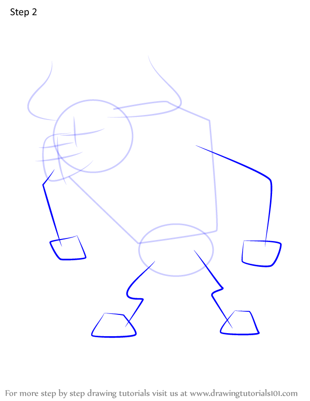 How to Draw Minotaur from Bunnicula (Bunnicula) Step by Step