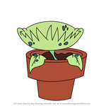 How to Draw Plant from Bunnicula