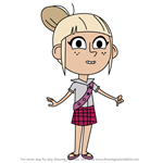 How to Draw Ainsley from Camp Camp