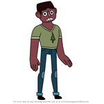 How to Draw Gregg from Camp Camp