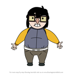 How to Draw Jermy Fartz from Camp Camp