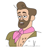 How to Draw Percy from Camp Camp