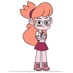 How to Draw Sasha from Camp Camp