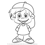 How to Draw Binky from Camp Candy