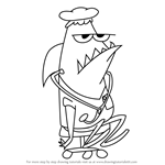 How to Draw Nurse Leslie from Camp Lazlo