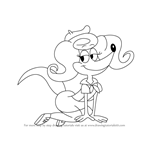 How to Draw Patsy from Camp Lazlo