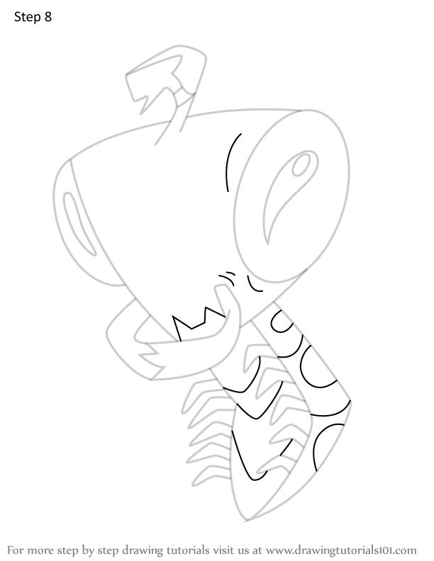 How to Draw Baby Alien from Catscratch (Catscratch) Step by Step ...
