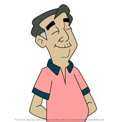 How to Draw Bill Champsley from Catscratch