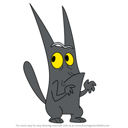How to Draw Mr. Blik Surprised from Catscratch