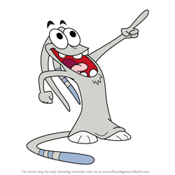 How to Draw Waffle Pointing from Catscratch