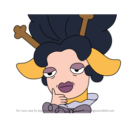 How to Draw Gurple Durpleton from Centaurworld