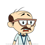 How to Draw Coach Dwayne from Chuck's Choice