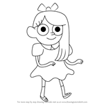 How to Draw Kimby from Clarence