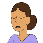 How to Draw Lupe from Clarence